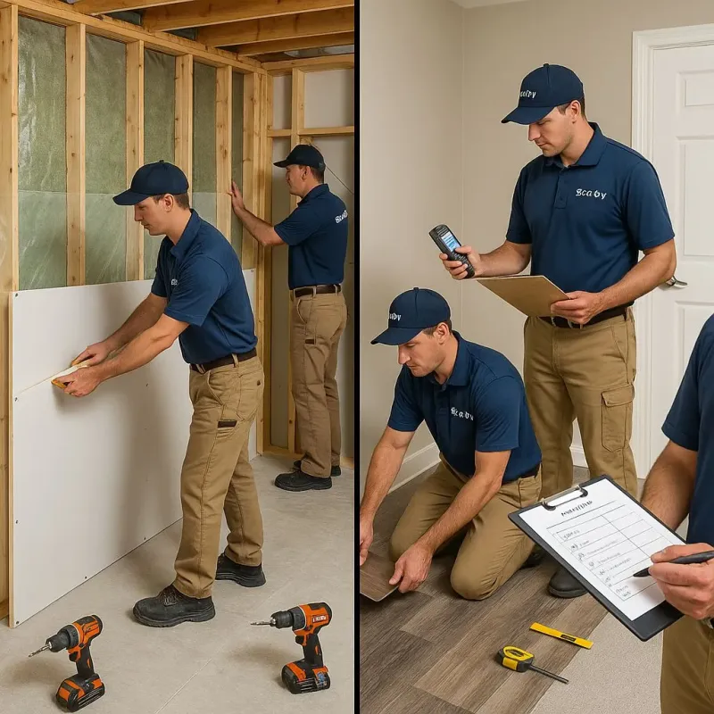 Repairs and Reconstruction process in Waldwick, NJ