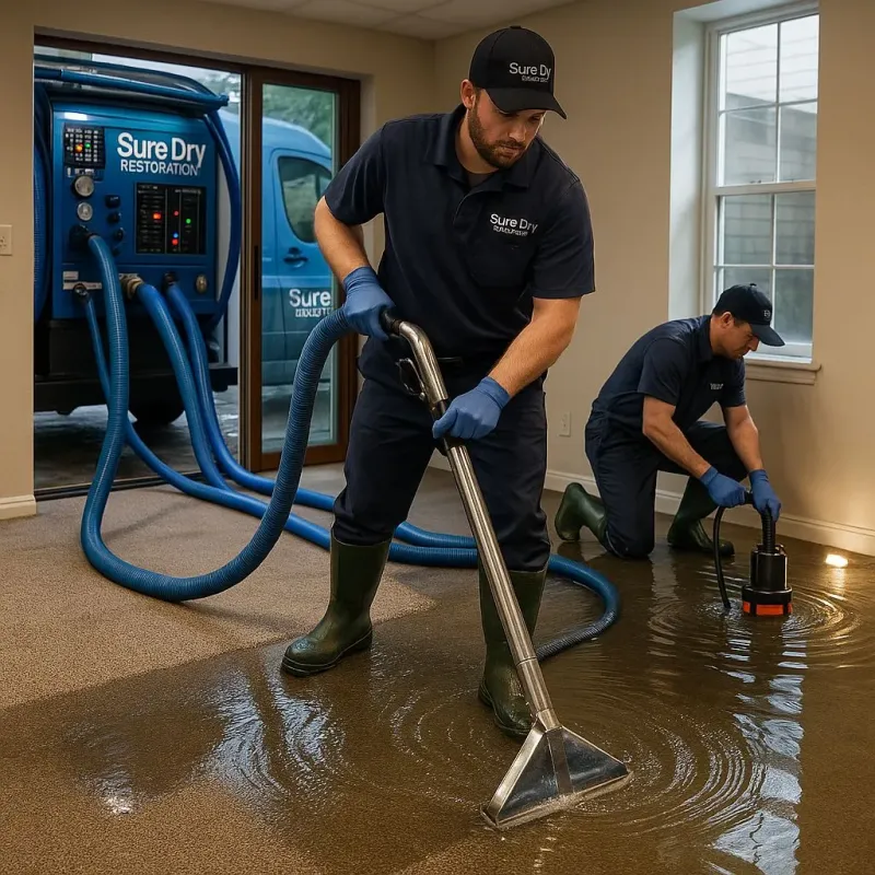 Water Extraction and Removal process in Waldwick, NJ